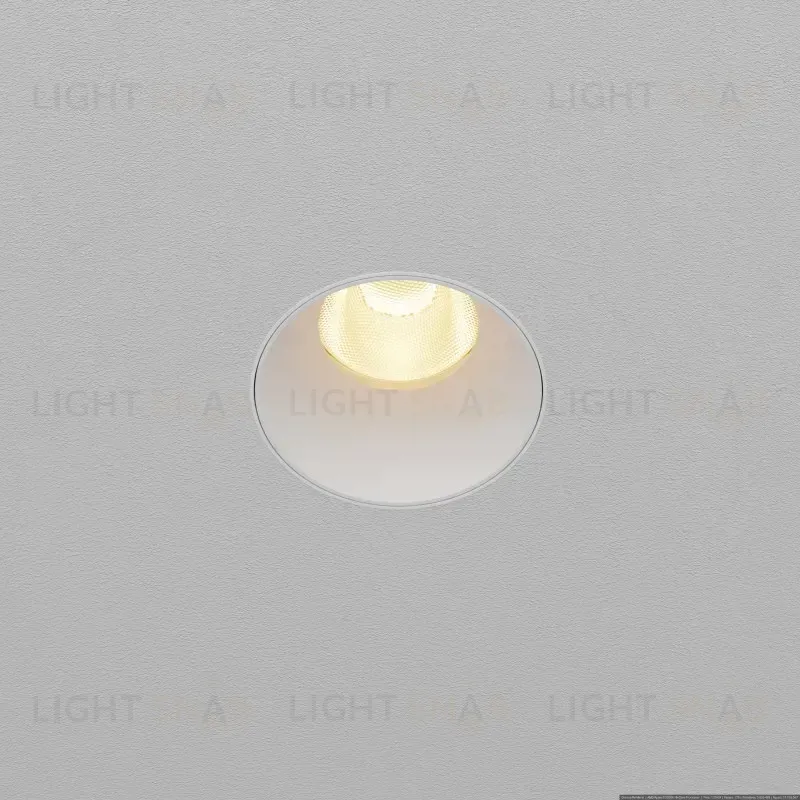 Встраиваемый светильник Maytoni DL119-10W-2.7K-TRS-W 