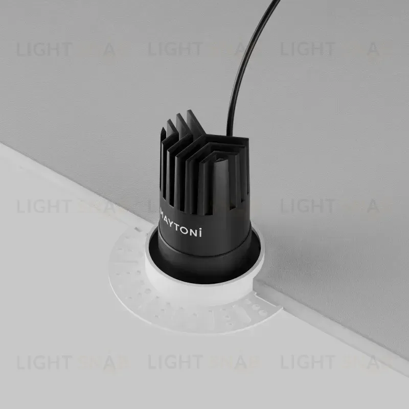 Встраиваемый светильник Maytoni DL119-10W-2.7K-TRS-B 
