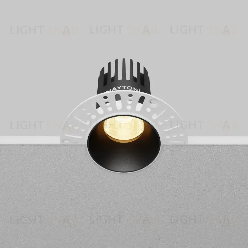 Встраиваемый светильник Maytoni DL119-10W-2.7K-TRS-B 