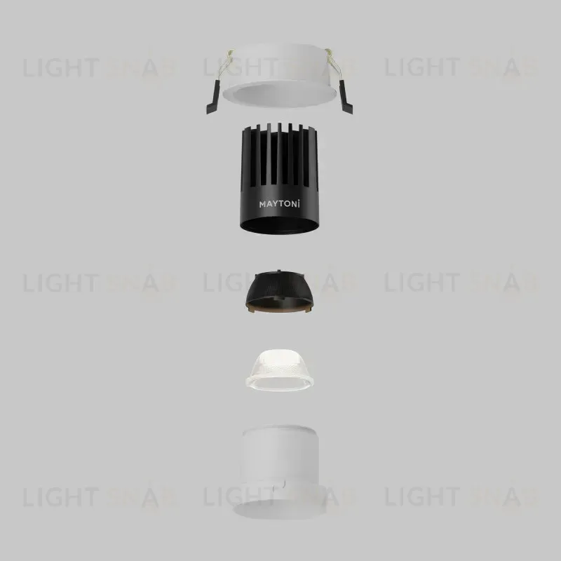Встраиваемый светильник Maytoni DL118-15W-4K-W 