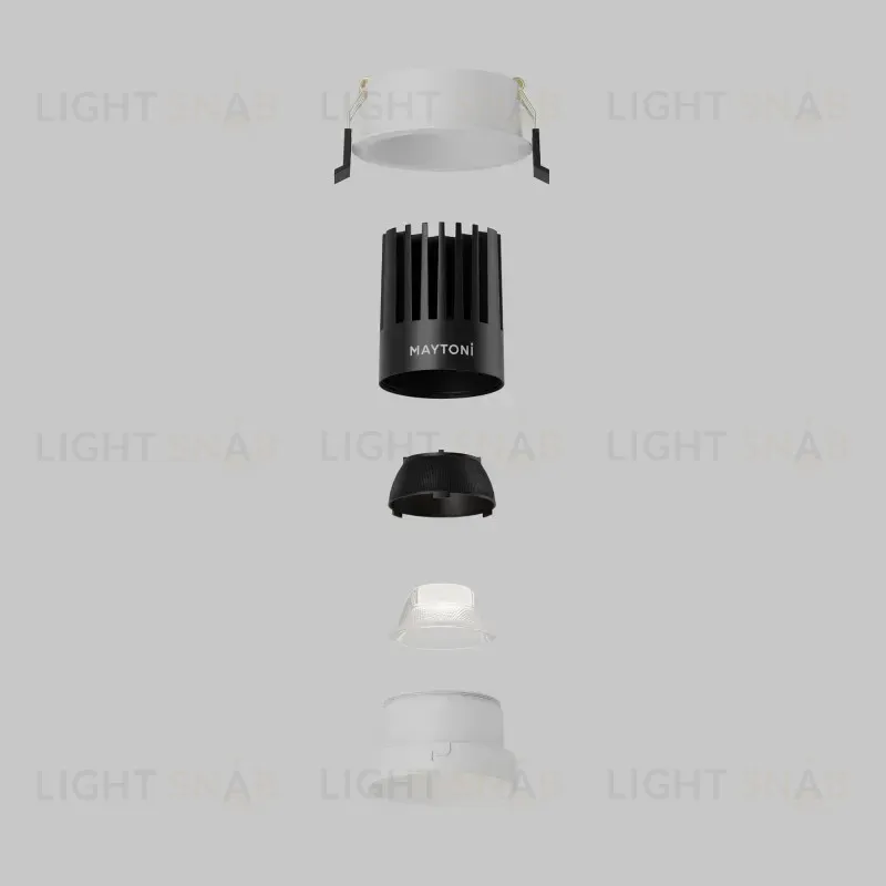 Встраиваемый светильник Maytoni DL117-15W-4K-W 