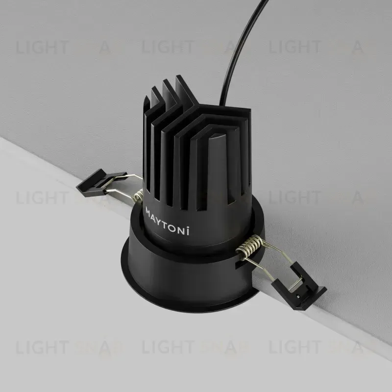 Встраиваемый светильник Maytoni DL117-15W-2.7K-B 