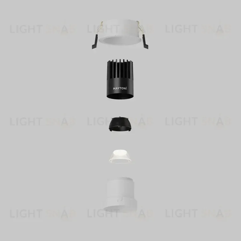 Встраиваемый светильник Maytoni DL116-10W-4K-W 