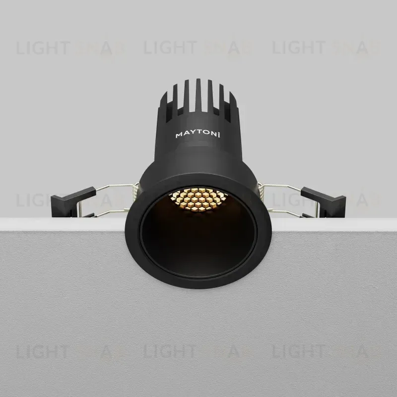 Встраиваемый светильник Maytoni DL116-10W-2.7K-B 