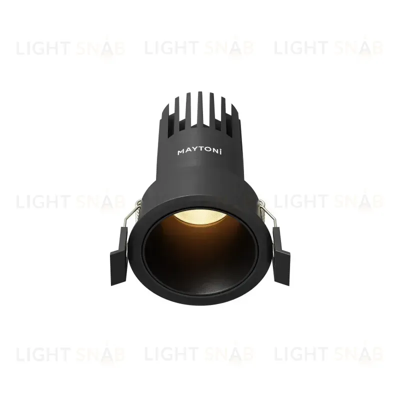 Встраиваемый светильник Maytoni DL116-10W-2.7K-B 