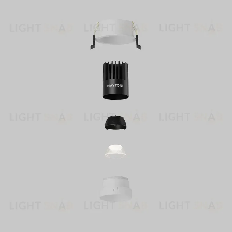 Встраиваемый светильник Maytoni DL115-10W-4K-W 