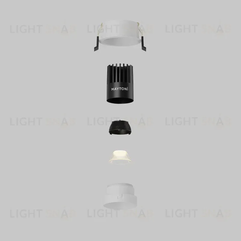 Встраиваемый светильник Maytoni DL115-10W-2.7K-W 