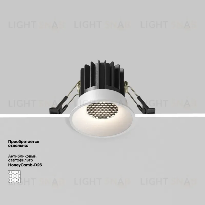 Встраиваемый светильник Maytoni DL058-7W3K-W 
