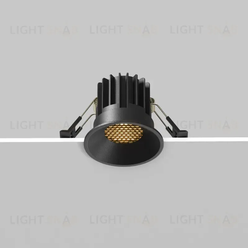 Встраиваемый светильник Maytoni DL058-7W2.7K-B 