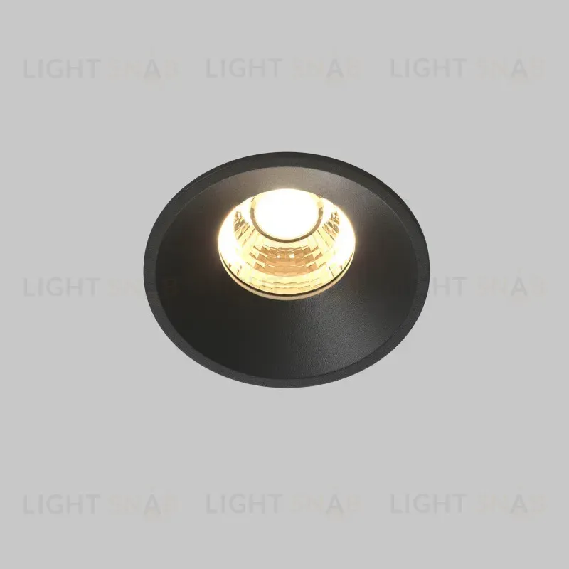 Встраиваемый светильник Maytoni DL058-7W2.7K-B 