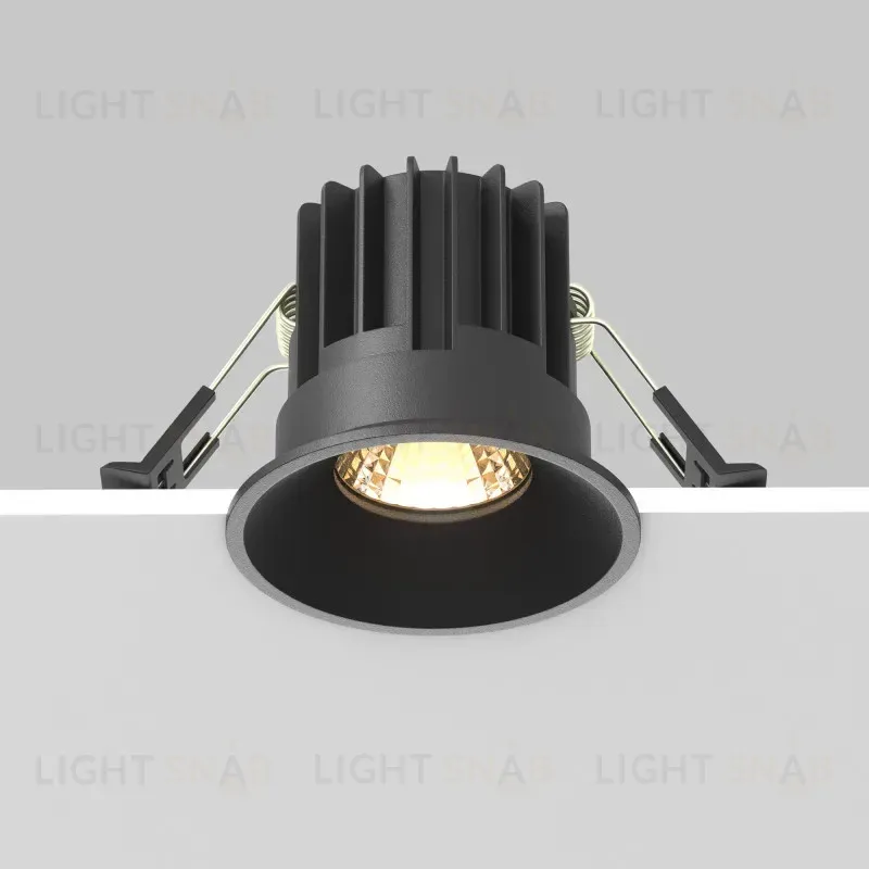 Встраиваемый светильник Maytoni DL058-7W2.7K-B 