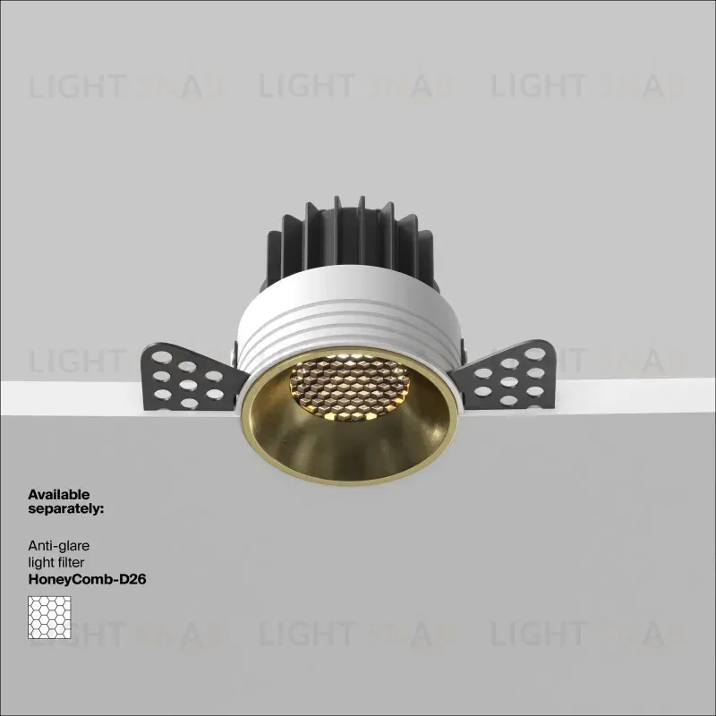 Встраиваемый светильник Maytoni DL058-12W4K-TRS-BS 