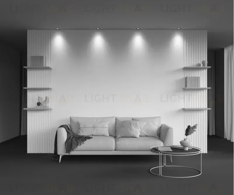 Встраиваемый светильник Maytoni DL058-12W2.7K-TRS-B 