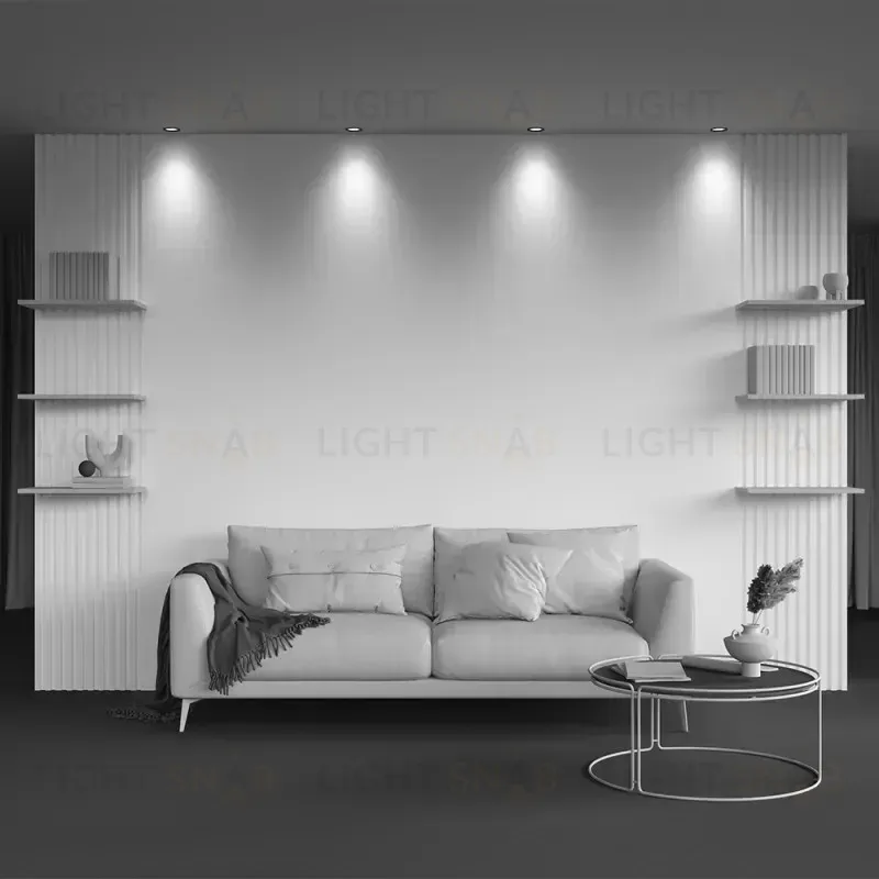 Встраиваемый светильник Maytoni DL058-12W2.7K-B 