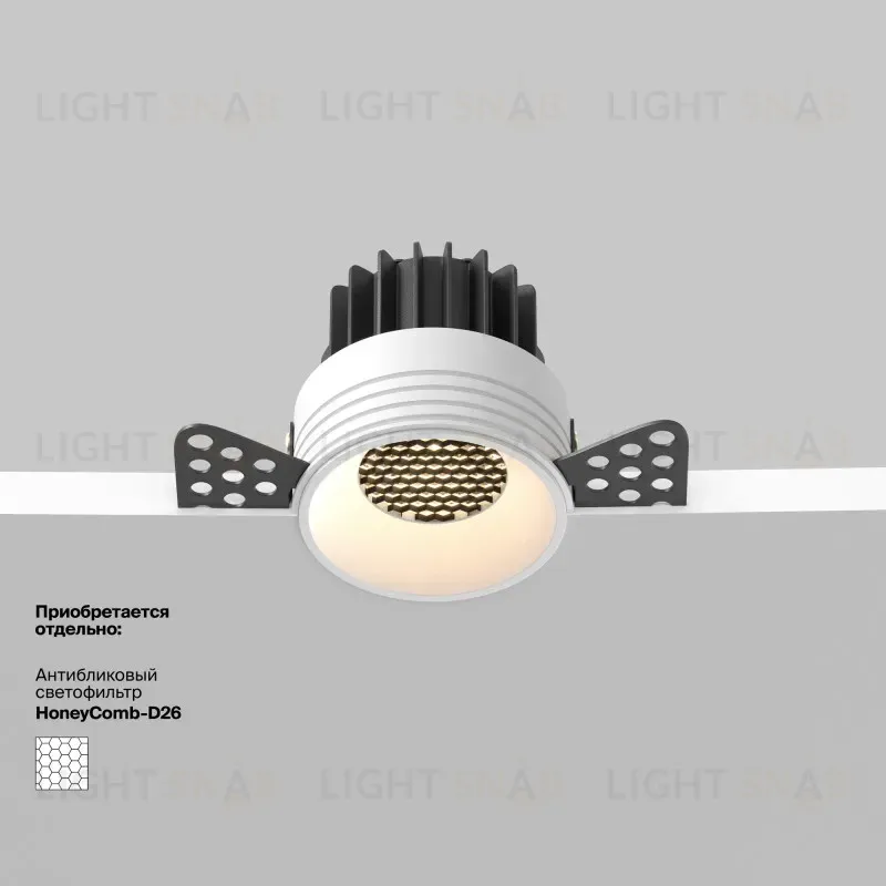 Встраиваемый светильник Maytoni DL058-7W3K-TRS-W DL058-7W3K-TRS-W