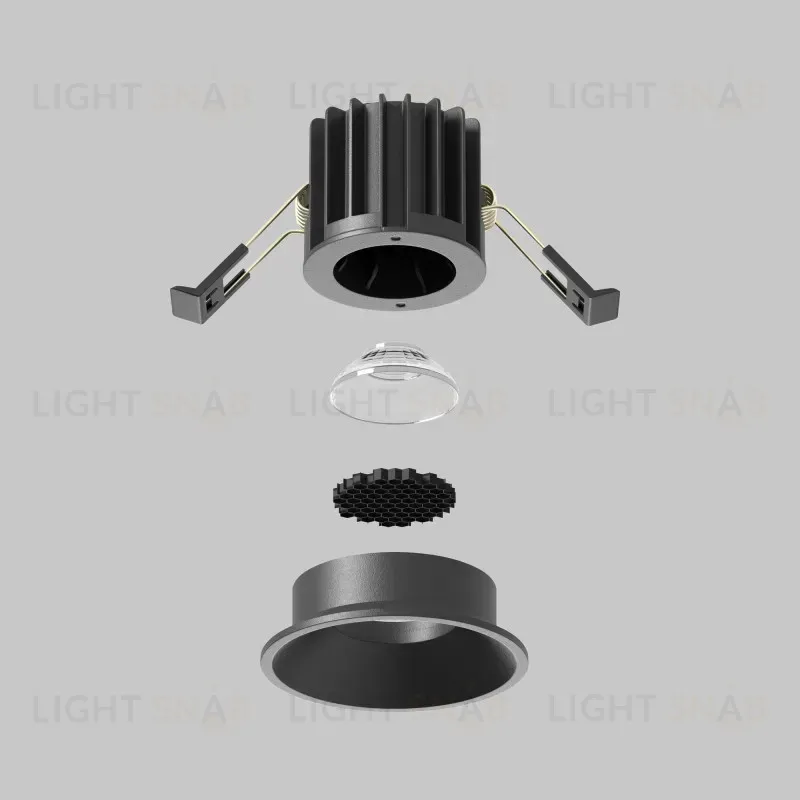 Встраиваемый светильник Maytoni DL058-7W3K-B DL058-7W3K-B