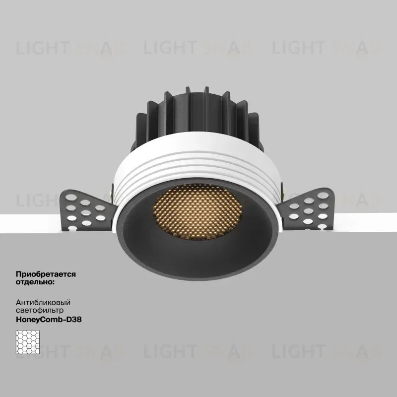 Встраиваемый светильник Maytoni DL058-12W3K-TRS-B DL058-12W3K-TRS-B