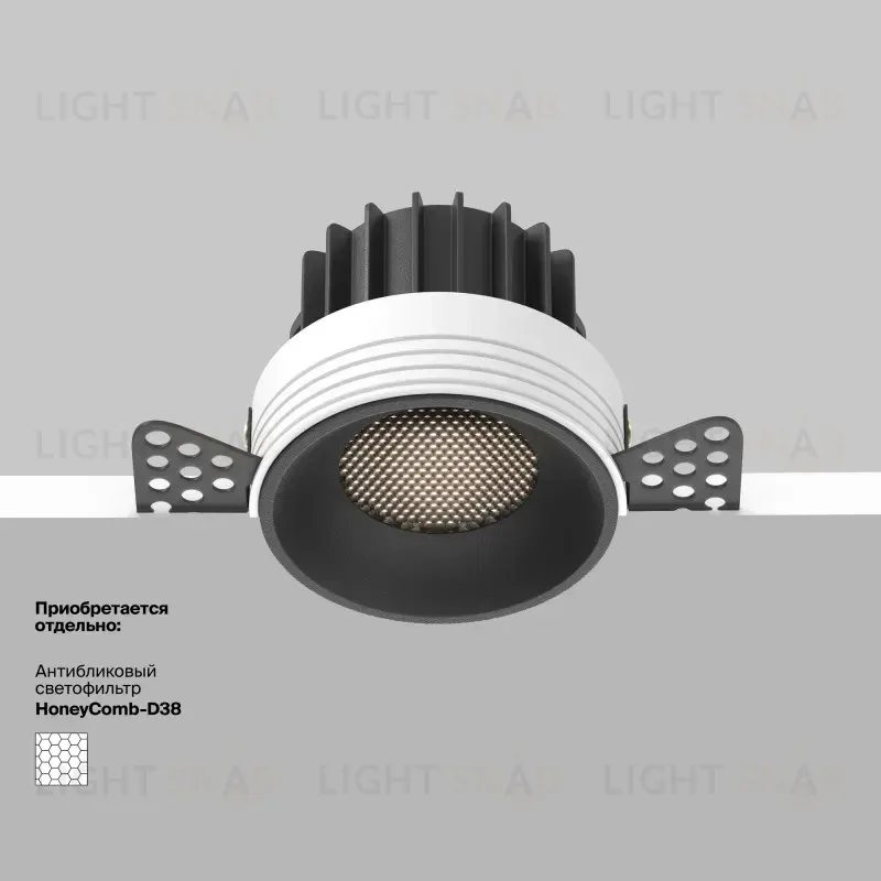 Встраиваемый светильник Maytoni DL058-12W4K-TRS-B DL058-12W4K-TRS-B