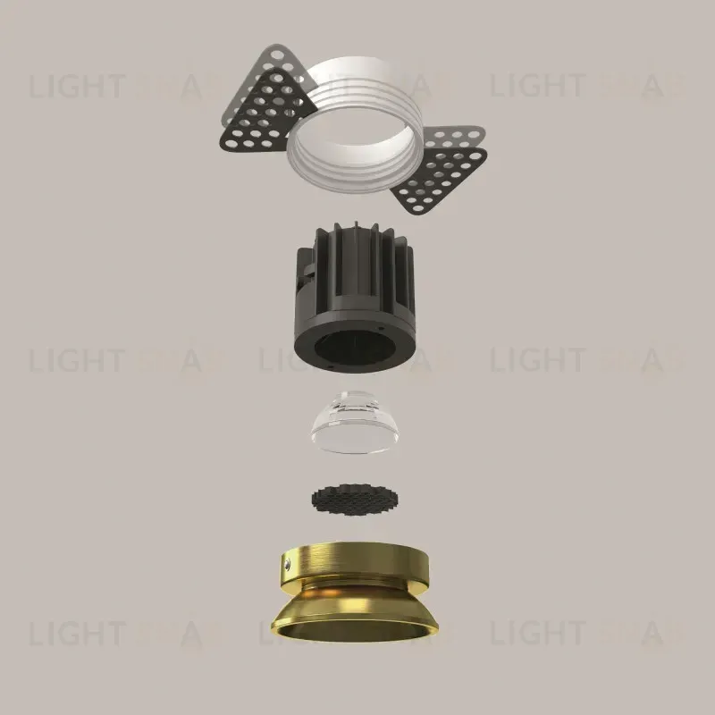 Встраиваемый светильник Maytoni DL058-7W3K-TRS-BS DL058-7W3K-TRS-BS