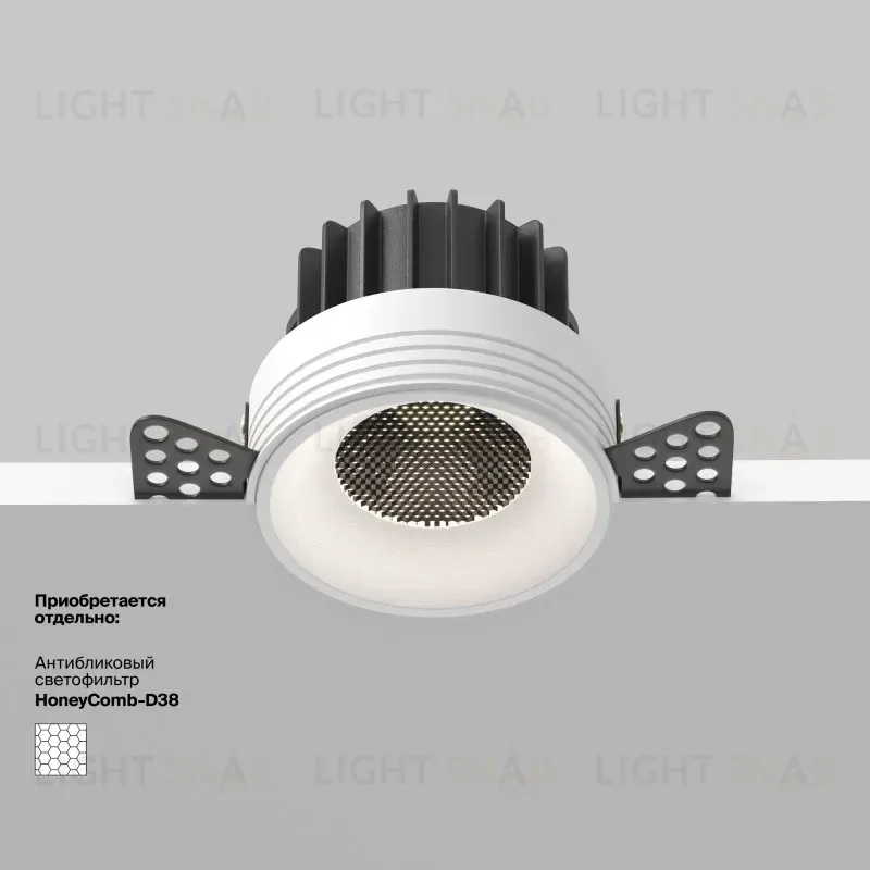 Встраиваемый светильник Maytoni DL058-12W4K-TRS-W DL058-12W4K-TRS-W