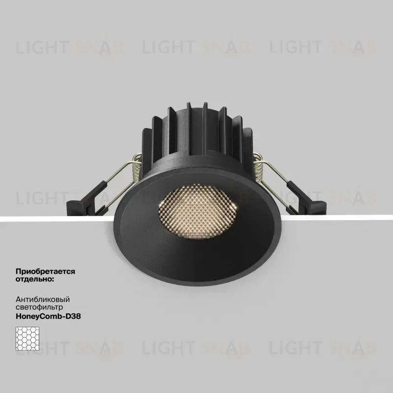 Встраиваемый светильник Maytoni DL058-12W4K-B DL058-12W4K-B
