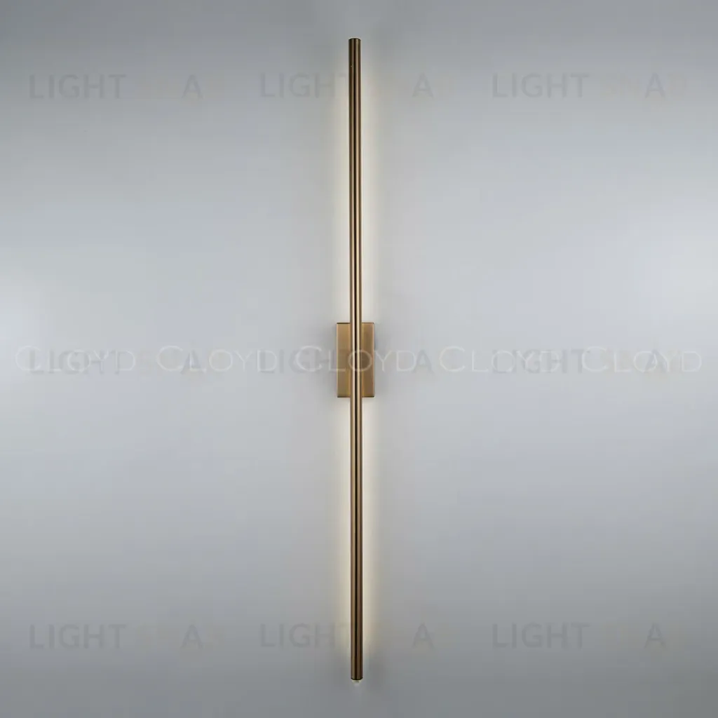  Бра Cloyd LINEAS-D W1 / выс. 100 см- 4000K - латунь (арт.20871)  20871