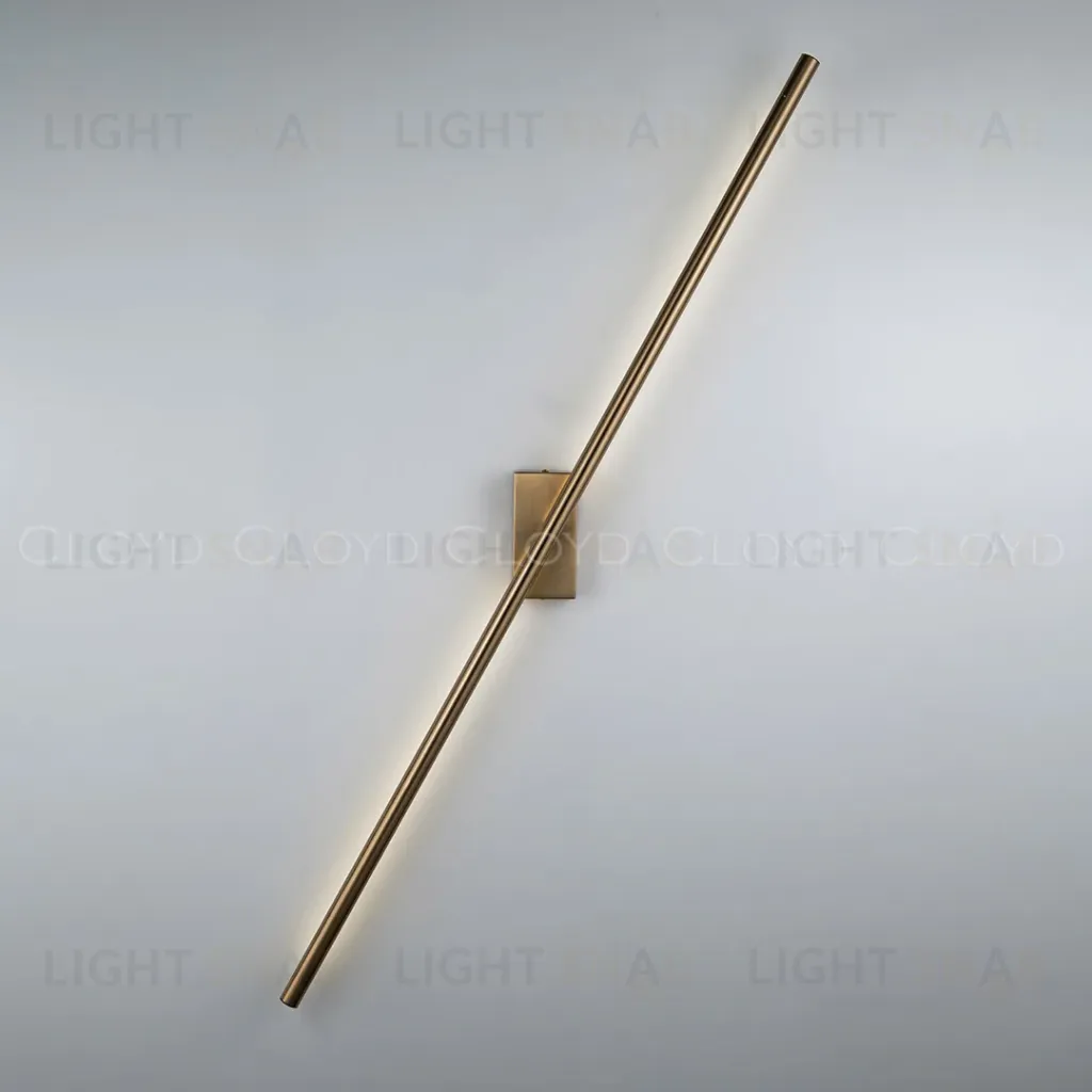  Бра Cloyd LINEAS-D W1 / выс. 100 см- 4000K - латунь (арт.20871)  20871