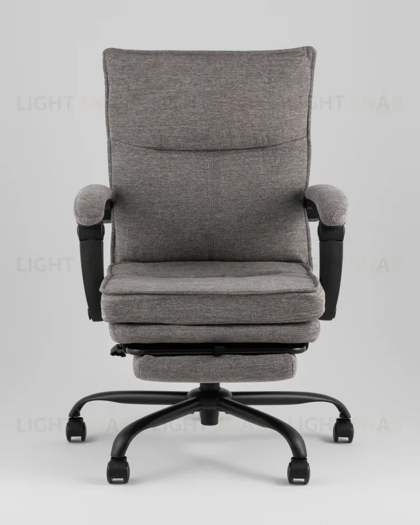 Кресло офисное TopChairs 6078A тёмно-серый УТ000043096