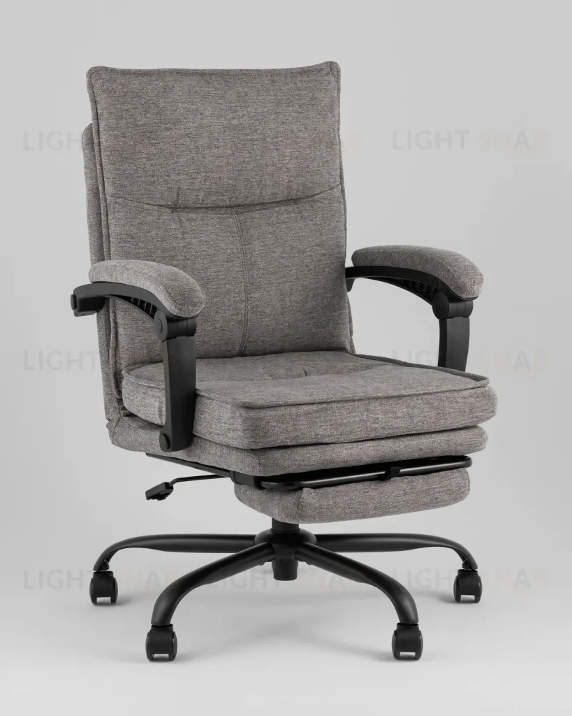 Кресло офисное TopChairs 6078A тёмно-серый УТ000043096