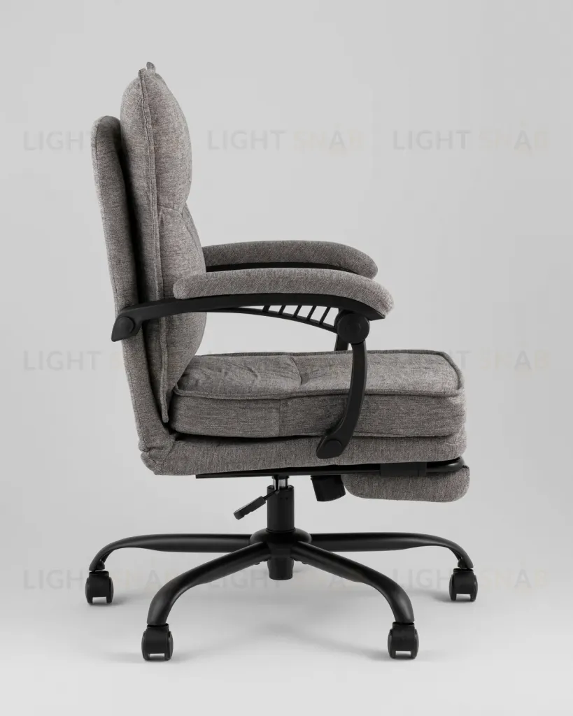 Кресло офисное TopChairs 6078A тёмно-серый УТ000043096