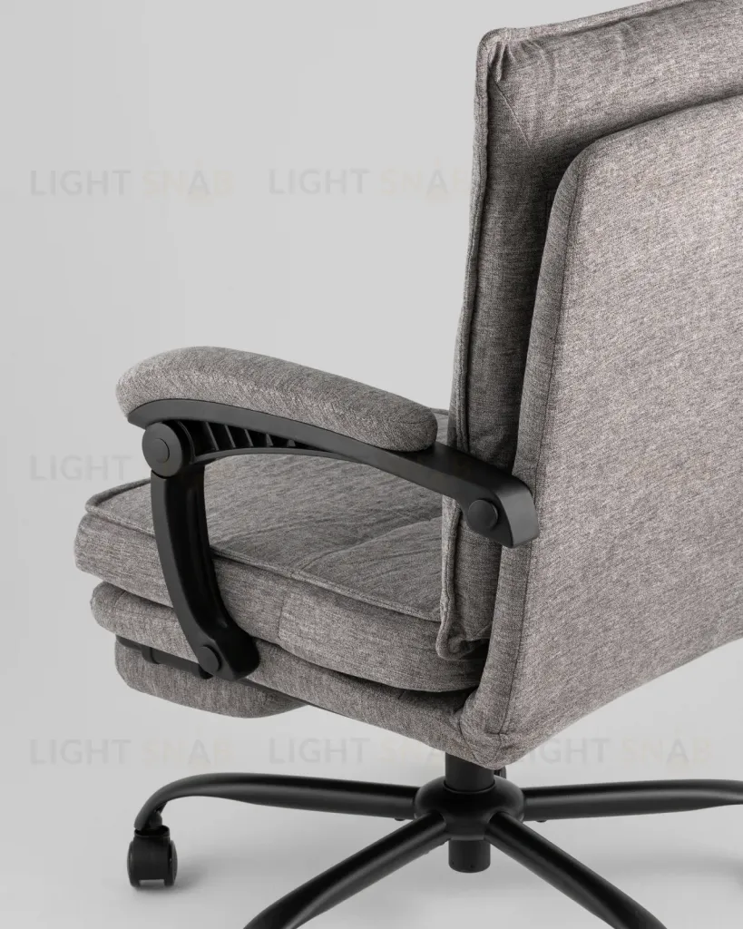 Кресло офисное TopChairs 6078A тёмно-серый УТ000043096