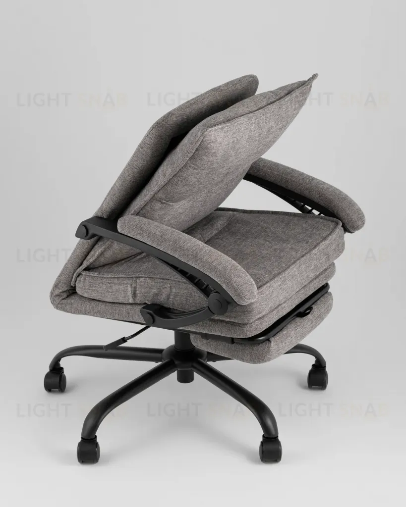 Кресло офисное TopChairs 6078A тёмно-серый УТ000043096