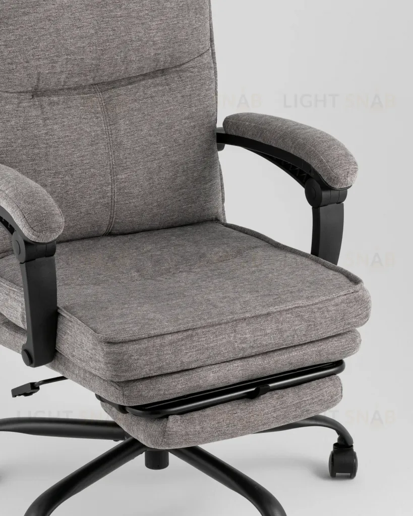 Кресло офисное TopChairs 6078A тёмно-серый УТ000043096