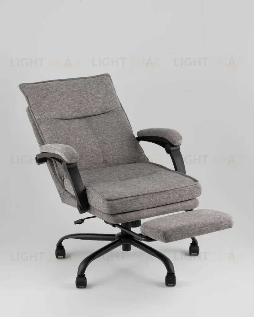 Кресло офисное TopChairs 6078A тёмно-серый УТ000043096