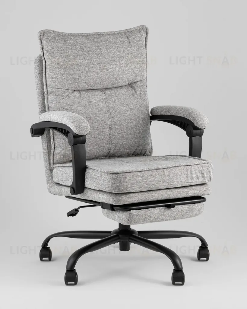 Кресло офисное TopChairs 6078A светло-серый УТ000043097