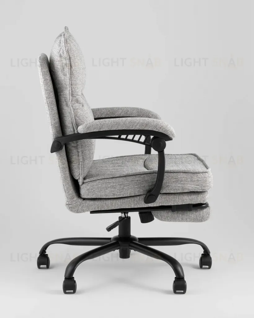 Кресло офисное TopChairs 6078A светло-серый УТ000043097