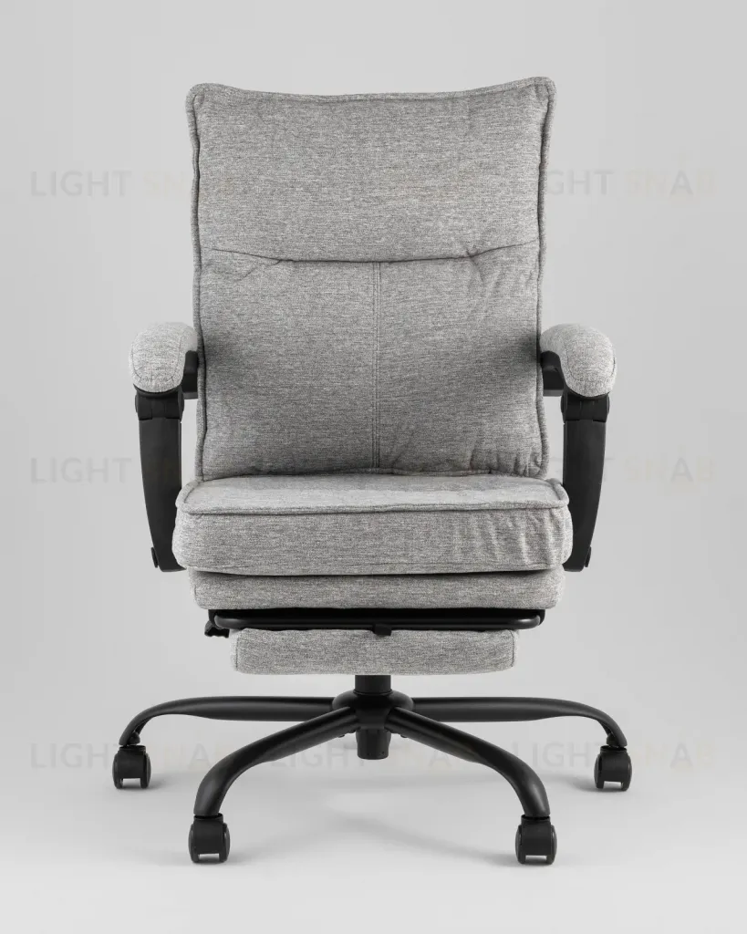 Кресло офисное TopChairs 6078A светло-серый УТ000043097