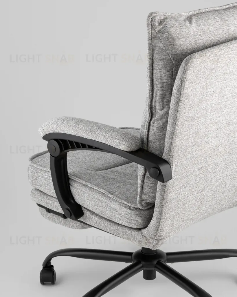 Кресло офисное TopChairs 6078A светло-серый УТ000043097