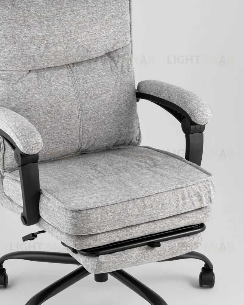 Кресло офисное TopChairs 6078A светло-серый УТ000043097