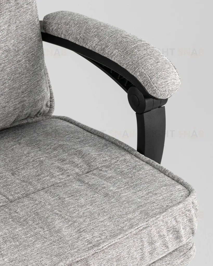 Кресло офисное TopChairs 6078A светло-серый УТ000043097