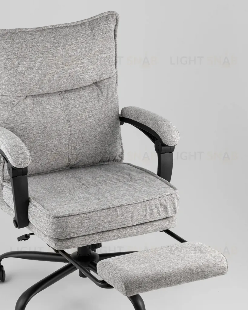 Кресло офисное TopChairs 6078A светло-серый УТ000043097