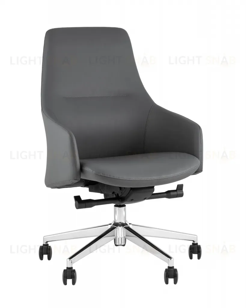 Кресло офисное TopChairs A339 серый УТ000042983