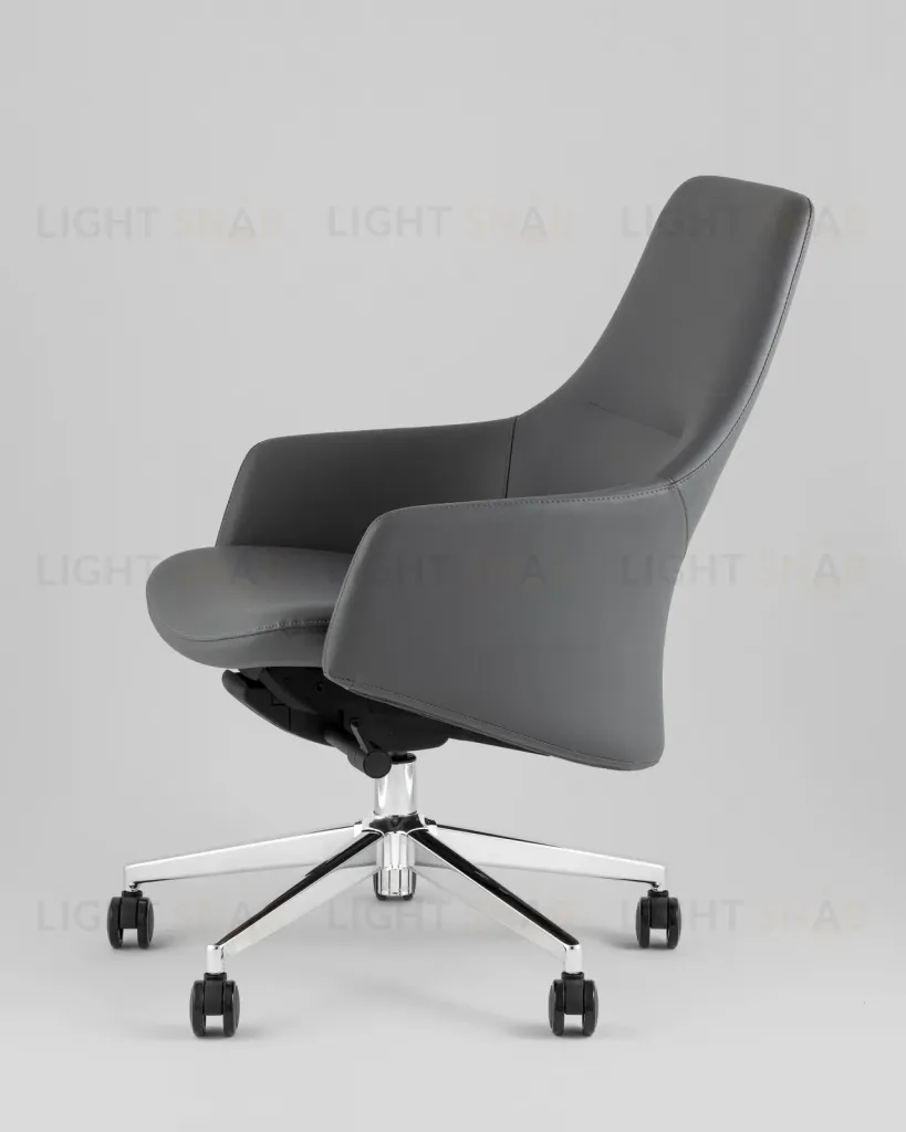 Кресло офисное TopChairs A339 серый УТ000042983