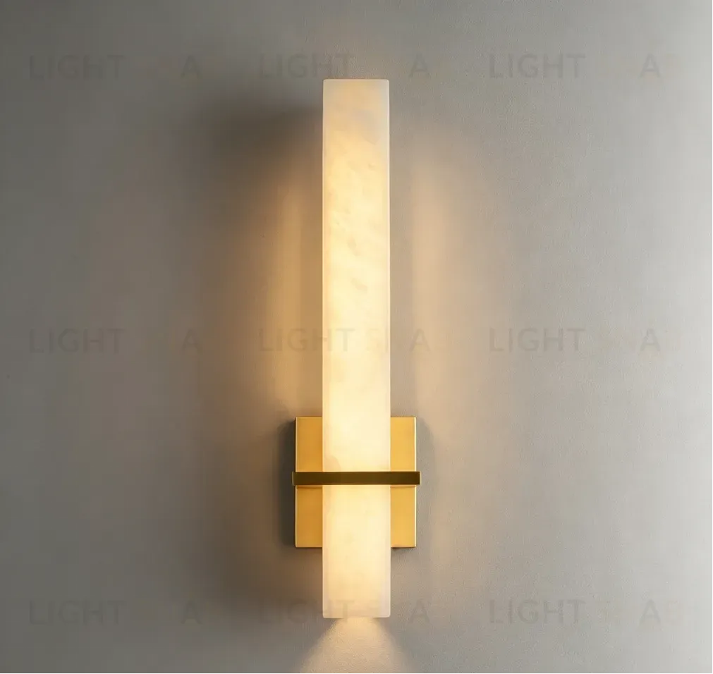 Настенный светильник DL-6556W Gold / White Alabaster DL-6556W