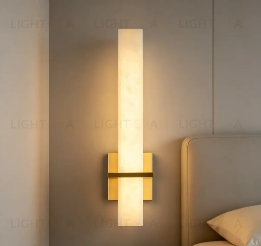Настенный светильник DL-6556W Gold / White Alabaster DL-6556W