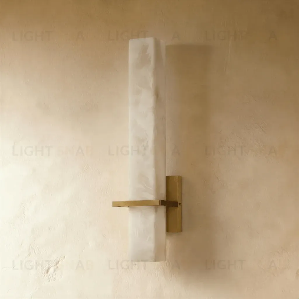 Настенный светильник DL-6556W Gold / White Alabaster DL-6556W