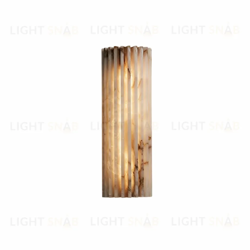 Настенный светильник DL-6485W 30cm Brass / White Alabaster DL-6485W/S