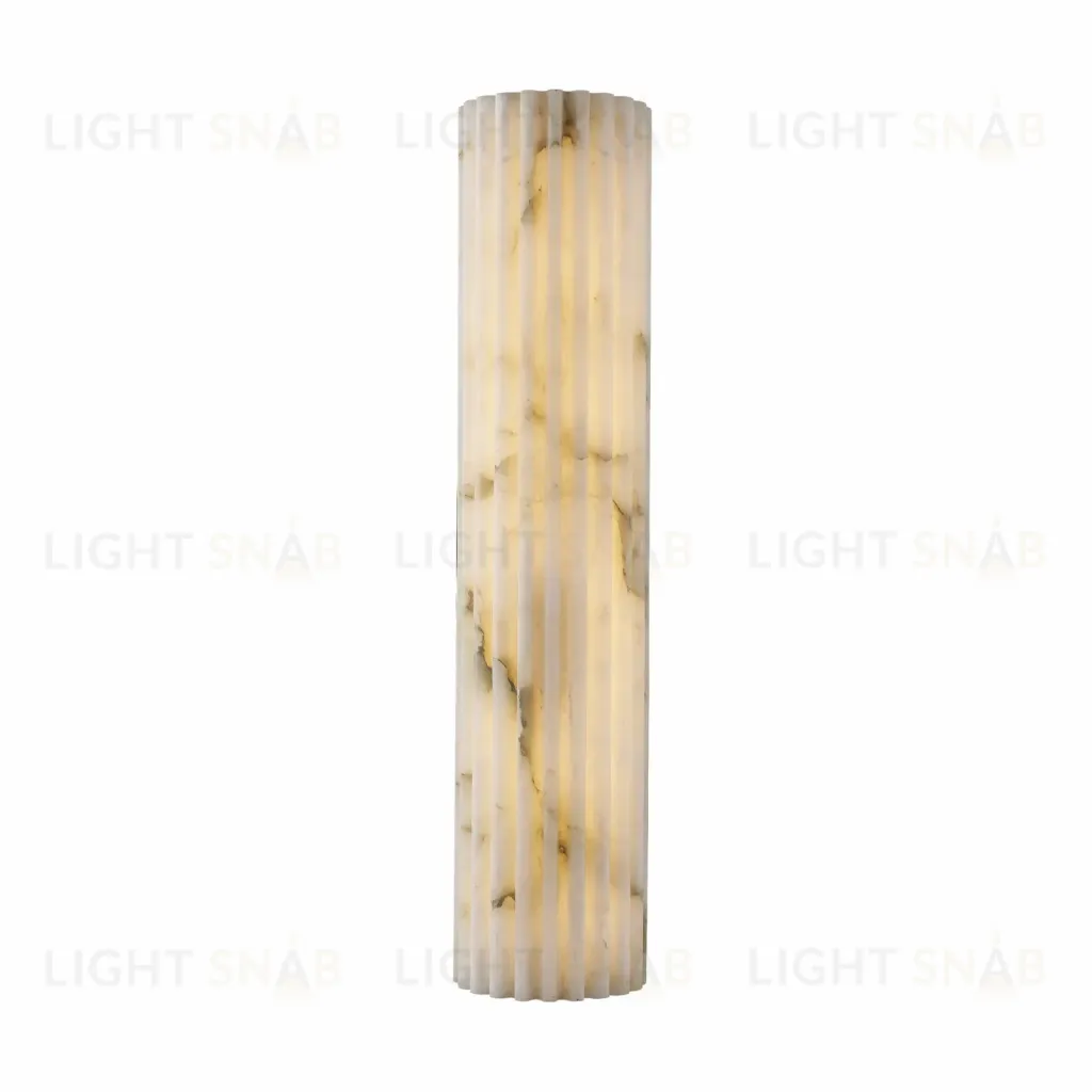 Настенный светильник DL-6485W 30cm Brass / White Alabaster DL-6485W/S