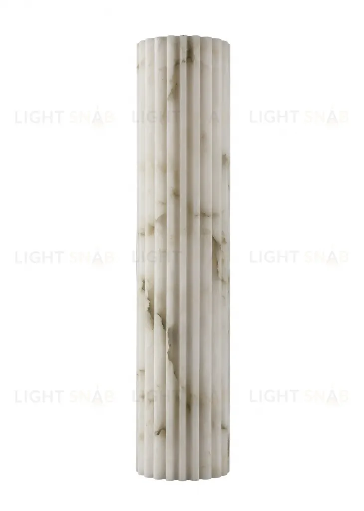 Настенный светильник DL-6485W 45cm Brass / White Alabaster DL-6485W/L