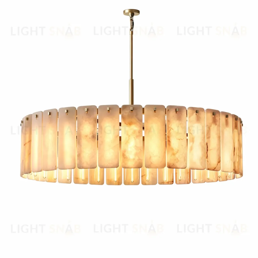 Люстра DL-6482P/R900 Brass / White Alabaster  DL-6482P/R900